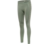 Leggings donna a vita media Hummel Shaping Gris S