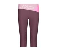 CMP Campagnolo Leggins a ¾ elasticizzati Donna Plum 52