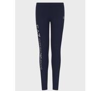 Leggings Donna in Cotone EA7 Emporio Armani Garzata Full Zip 8NTP63 1554 Blu