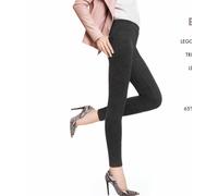 Leggings donna Matignon liscio in viscosa con tasche vere sul retro art Essence