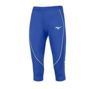 Leggings donna Mizuno Premium 3/6 Bleu XL