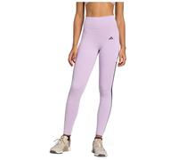adidas - Training Optime - Leggings lunghezza integrale viola polvere con 3 strisce M