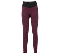 Leggings donna VAUDE Posta Rosso