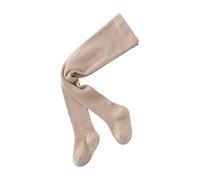 Leggings elasticizzati per bambine in tinta unita, morbidi e comodi per tutti i giorni, perfetti da indossare sotto abiti e gonne, vestibilità flessibile per lunghe giornate di gioco. (Beige1, 8-10