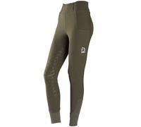 Leggings equitazione Tattini donna modello Agatea in tessuto felpato e super ela