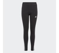 Leggings Essentials 3-Stripes Cotton Black / White 14-15A