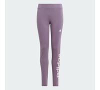 Leggings Essentials Linear Logo Cotton Shadow Violet / Clear Pink 7-8A