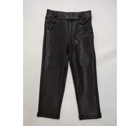 LEGGINGS FELPATO EFFETTO PELLE RAGAZZA