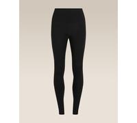 Leggings da donna Icebreaker Women Merino 200 Oasis High Rise Leggings Taglia: S / Colore: nero