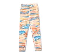 Leggings in Cotone per Bambina Legging Sport Vita Alta Pants Scuola Primavera Autunno Flared Pantaloni da Yoga Sportivi a 3/4 Ragazze Sportivo Ballo