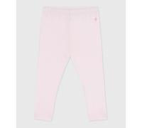 Leggings in cotone tinta unita Rosa 24 mesi - 86 cm Tinta unita