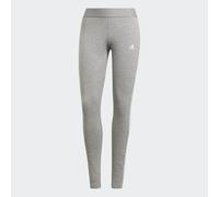 adidas Performance - Essential - Leggings grigi con 3 strisce-Grigio S