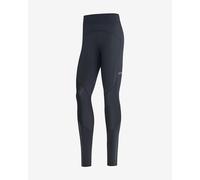 Leggings lunghi Gore Wear R5 GORE-TEX INFINIUM™ nero giallo neon donna - M