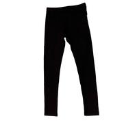 Leggings lungo da bambina nero Deha sport palestra cotone casual moda elastico
