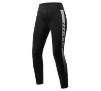 REV'IT! Leggings da moto Talia da donna neri-bianchi W46/L32