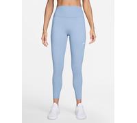 Leggins Nike Graphic 7/8 High Waist - hydrogen blue/white - Blu (S)