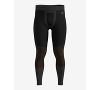 Leggings Odlo Performance Warm manica lunga nero puro - L