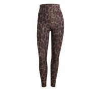adidas Optime Essentials Workout Leopard 7/8 - leggings fitness - donna Brown S
