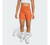 Pantaloncini adidas Optime Essentials arancione donna - M