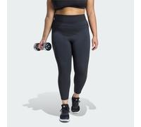 Adidas Leggings Optime Workout 3-Stripes 7/8 Taglie forti Nero 1X