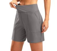 Leggings Palestra Donna Corti Leggeri Pantaloni Corti Palestra Curvy Vita Alta Shorts Yoga Push Up Anticellulite Pantalone Corto Fitness Elastici Pantaloncini Sportivi Pantaloncino Allenamento Running