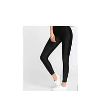 Leggings pantaloni effetto pelle lucido donna leggins fuseaux aderenti