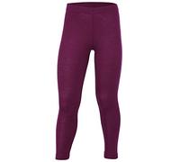 Leggings/Pantaloni Lunghi per Bambini, 70% Lana, 30% Seta (14 Anni, Orchidea)