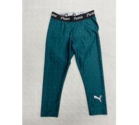 Leggings Puma Stewie Varsity Verde Donna Taglia XL Logo Puma DriFit Compression