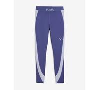 Leggings Puma Strong Colorblock viola scuro bianco donna - M