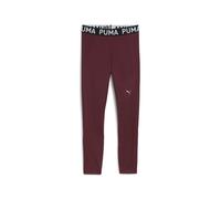 Puma - W Puma Strong Tight - Hw Fl Bordeaux - Abbigliamento M Bordeaux