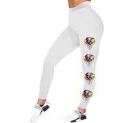 Leggings Push Up, Leggings da Carnevale da Donna Skinny Elasticizzati alla Moda E Comodi Leggins Slim Fit Elasticizzati Morbidi Fitness Yoga E Carnevale per Il Tempo Libero per Feste