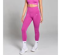 Leggings senza cuciture con scrunch MP Tempo da donna - Rosa/Viola - XXL