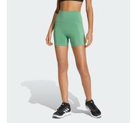 Adidas 3 Stripes Studio All Me Booty 5´´ Short Leggings Verde S Donna