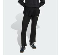 Adidas Originals Slim Ruffle Knitted Leggings Nero 9-10 Years Ragazza