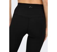 Leggings sportivi 3/4 Nero S Tinta unita