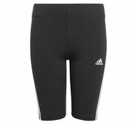 Leggings Sportivi per Bambini Adidas Essentials 3 Stripes Nero
