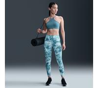 Leggings stampati a 7/8 a vita alta Nike Zenvy - Donna - Blu M (IT 44-46)