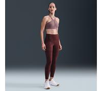 Leggings stampati a 7/8 a vita alta Nike Zenvy - Donna - Rosso XL (IT 52-54)