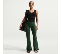 Leggings svasati a vita alta senza cucitura anteriore Nike Zenvy - Donna - Verde