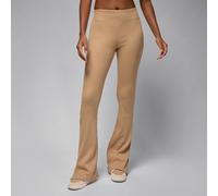 Leggings svasati a vita media Jordan Brooklyn Essentials - Donna - Marrone S (IT 40-42)