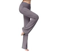 Leggings svasati da donna a vita alta Bootcut pantaloni da yoga larghi pantaloni traspiranti palestra gamba dritta pantaloni da ballo pantaloni da corsa allenamento pantaloni della tuta, GY2., XXL