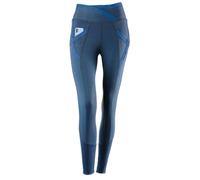 Leggings Tattini donna modello Aloe in tessuto tecnico a vita alta con grip al g