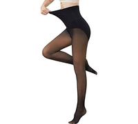 Leggings termici da donna con push up, foderati con collant a vita alta, elasticizzati, traspiranti, morbidi, delicati sulla pelle, per il tempo libero, classici, per le giornate fredde, attività