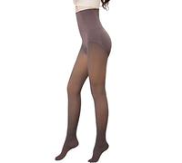 Leggings termici da donna con push up, foderati con collant a vita alta, elasticizzati, traspiranti, morbidi, delicati sulla pelle, per il tempo libero, classici, per le giornate fredde, attività