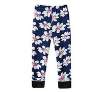 Leggings termici foderati in pile per ragazze, invernali, spessi, in cotone, per bambini, 1, 3-4 anni