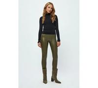 LEGGINGS TERMICO EFFETTO PELLE THERMAL ELETTA MILANO DONNA EL-202