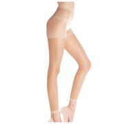 Leggings trasparenti senza piede da donna, moda casual, collant sottili Compressivi