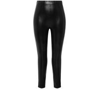 Leggings Ulla Popken da donna taglie forti effetto pelle slim elastico in vita