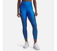 Leggings Under Armour Tech™ Printed Panel Ankle da donna Blu Atlantis / Bianco XL
