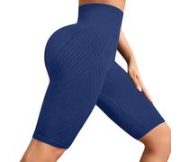 Leggings Vivacuerpofit 3D anticellulite Short Leggings Viva Corpo Anticellulite Push Up Antisfregamento Vivacuerpofit Cellulite Compressione 3D Leggings Corti Vita Alta Senza Cuciture per Yoga Fitness